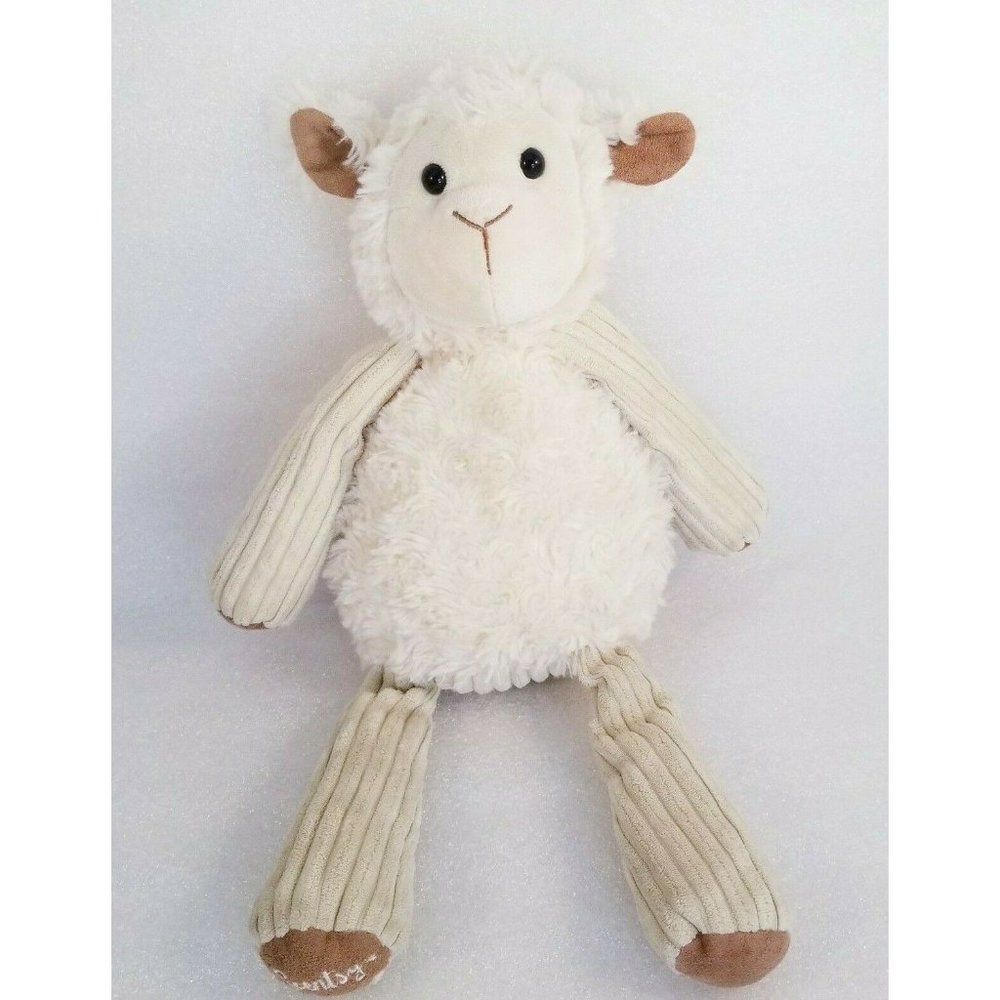Scentsy Buddy Lenny The Lamb/Sheep 15” Corduroy Plush Stuffed Toy- No Scent Pak